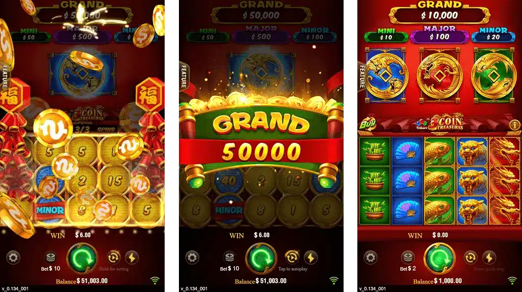 3 Coins 7Casino Bonus